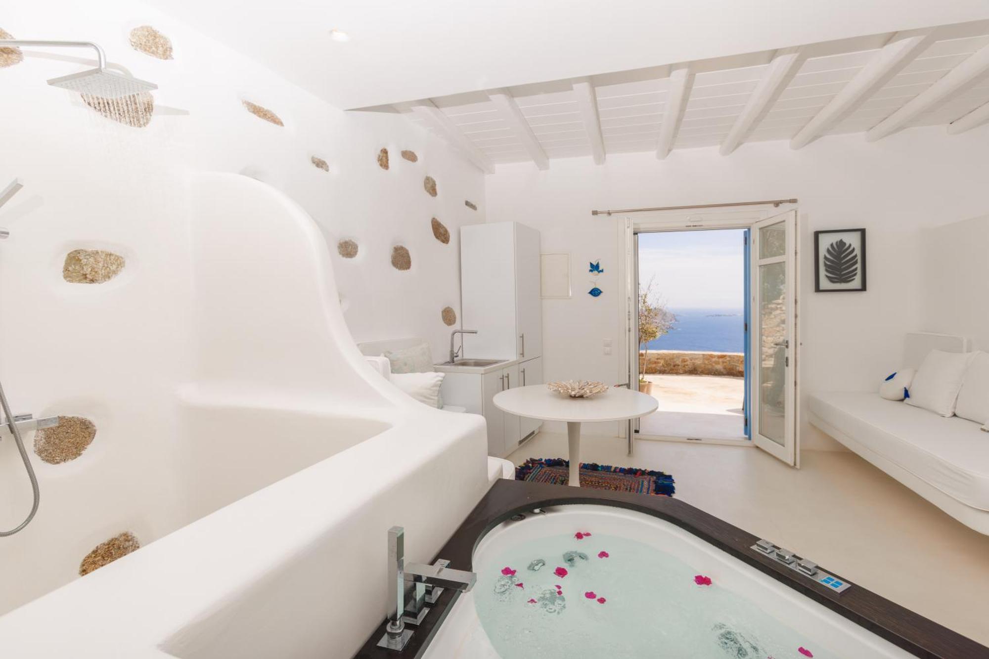 Diana Villa Mykonos Agios Ioannis Diakoftis Exteriör bild